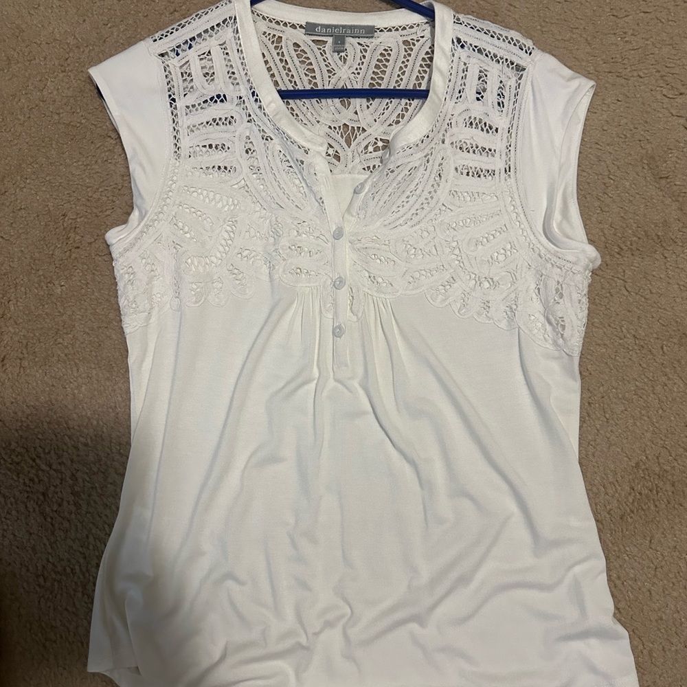 Ivory blouse